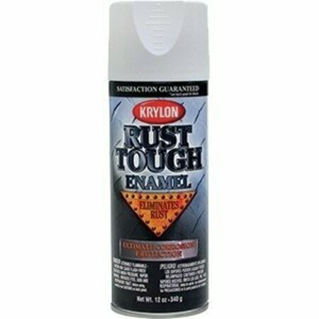 KRYLON RTA9219 12 oz. Flat White Rust Tough Spray K09219008